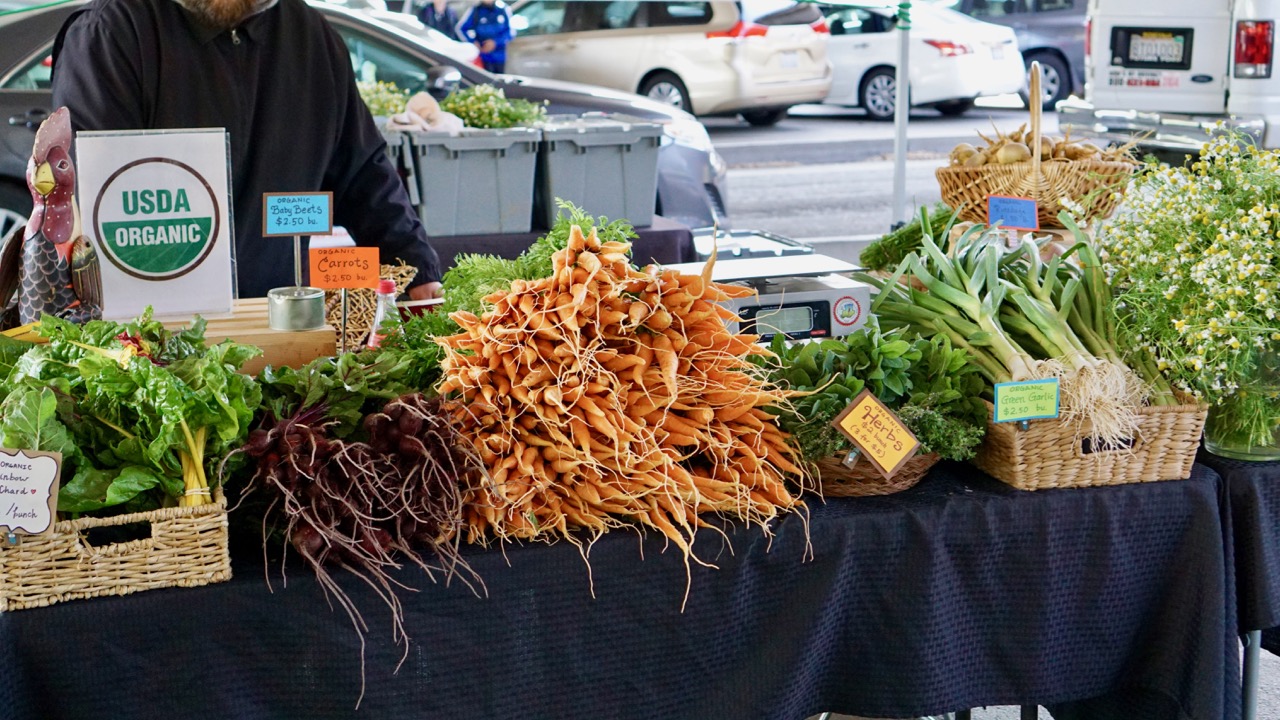 Sunday Farmers Market Organic Produce