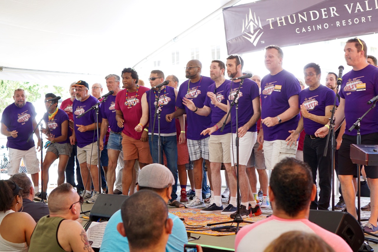 Sacramento Gay Mens Chorus at Pride 2017