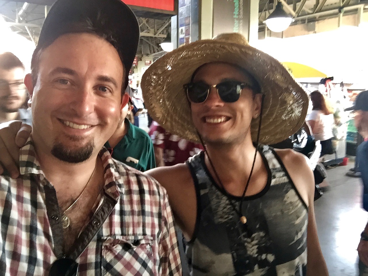 Anthony & Matt at Raley Field