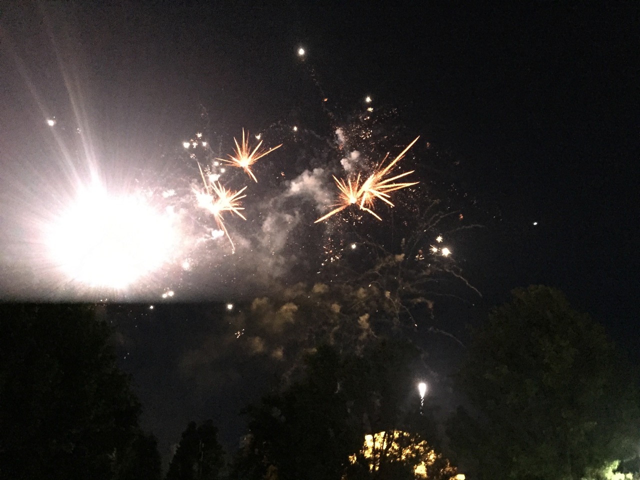 Fireworks at Raley Field