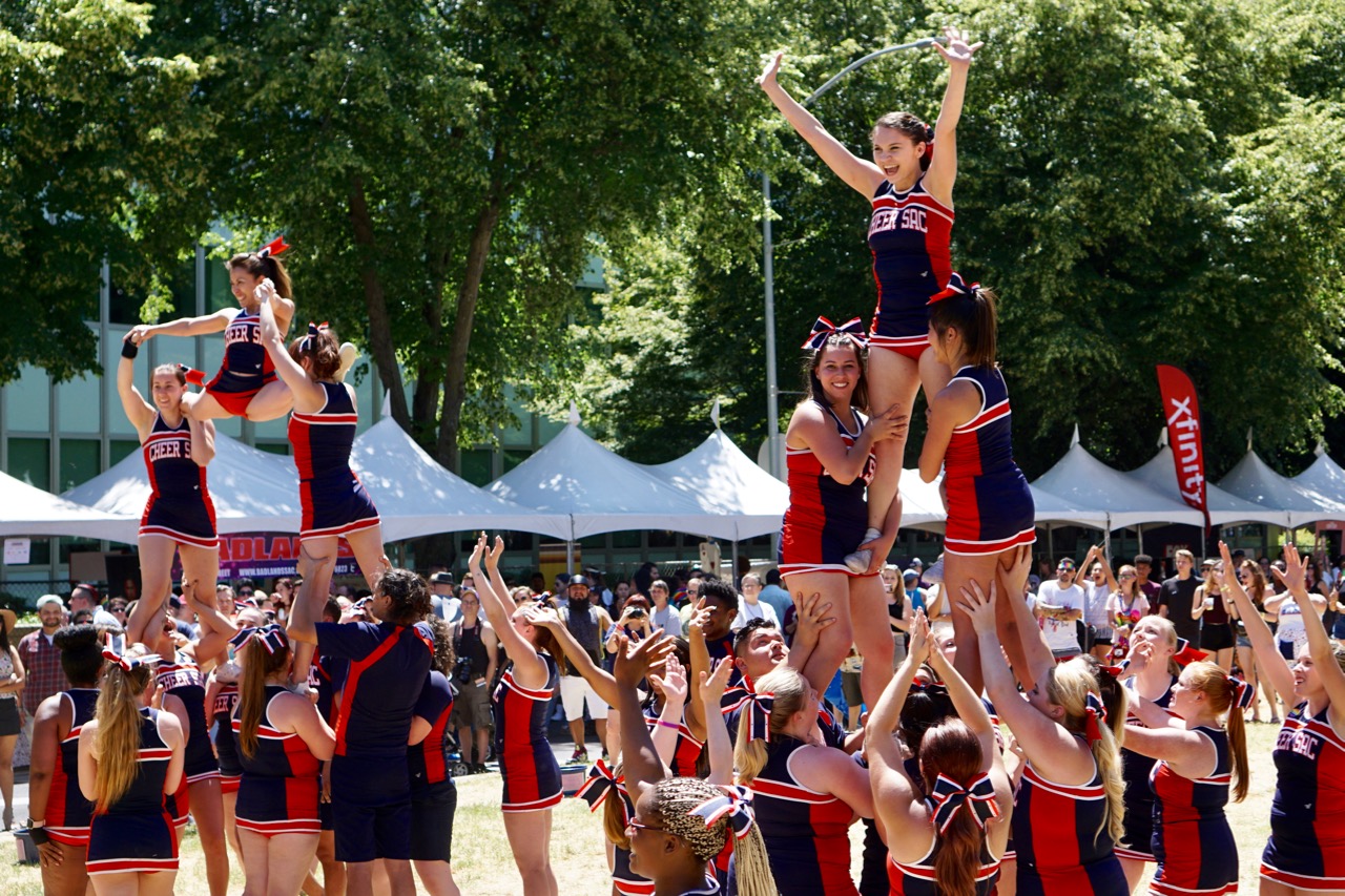 Cheer Sacramento at Pride 2017